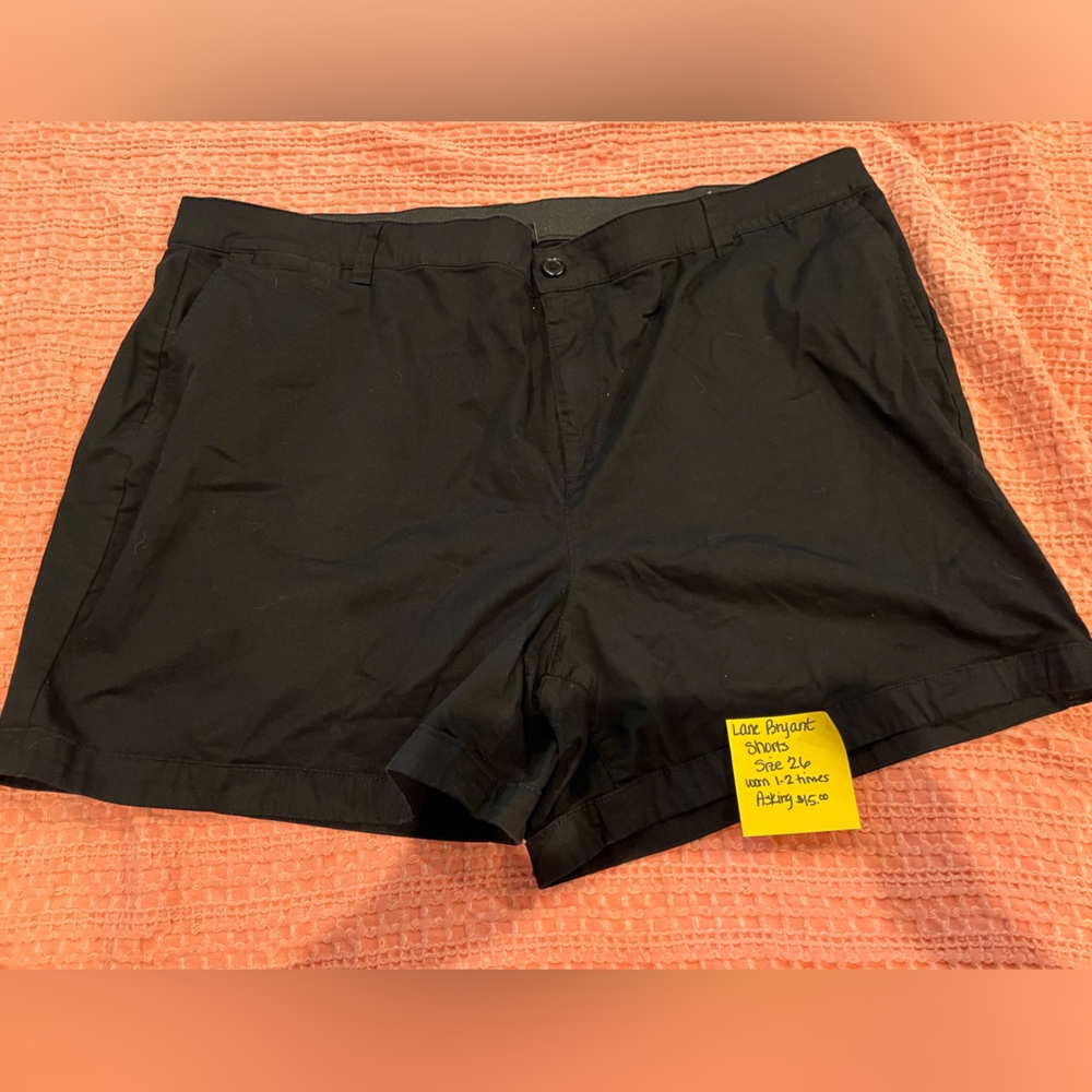 Lane Bryant Black shorts